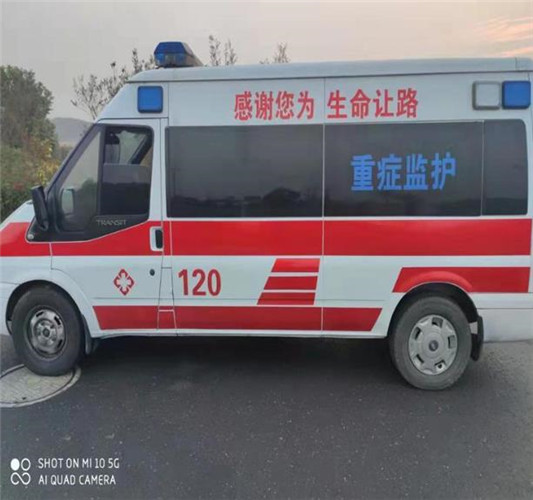 北大镇救护车出租服务案例3
